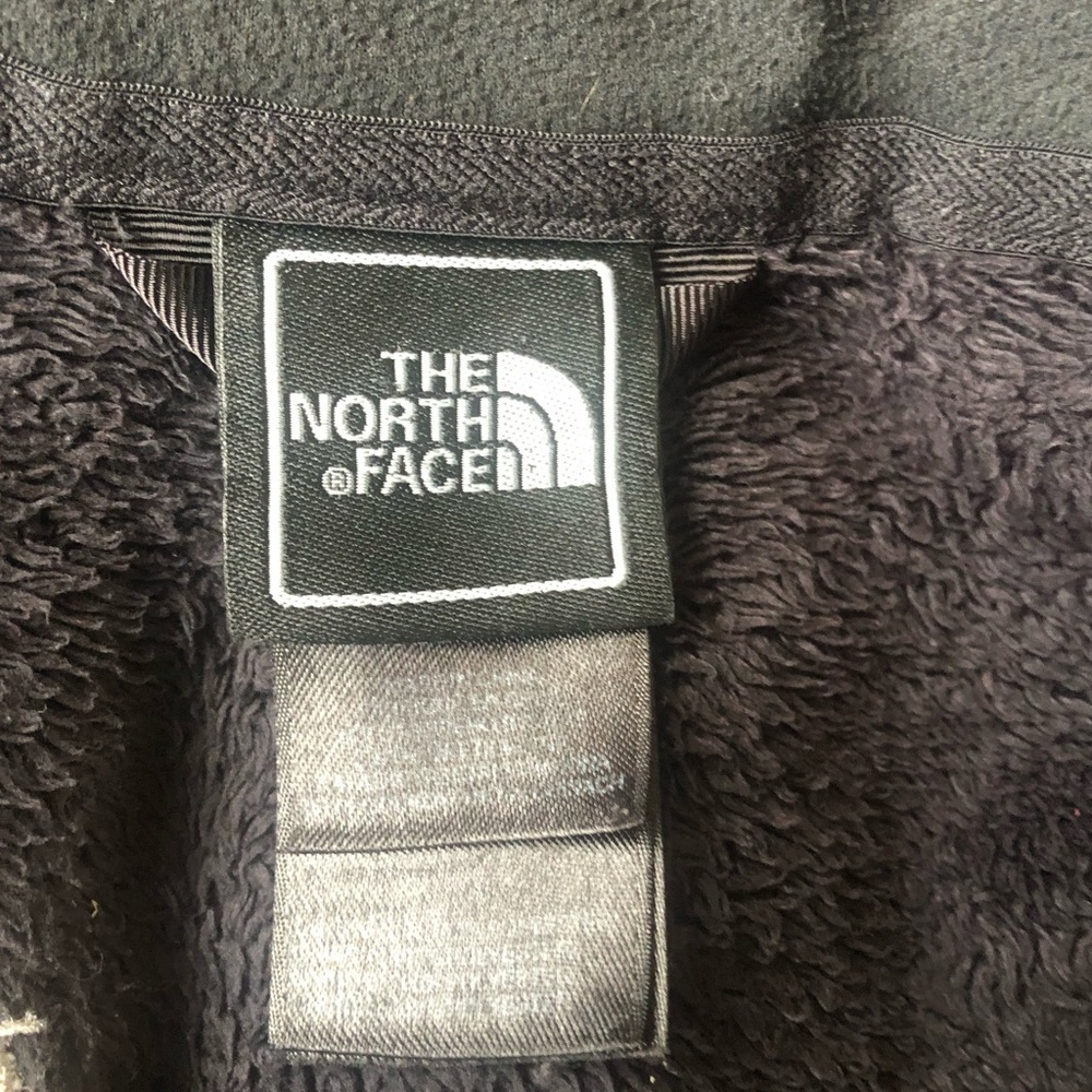 The North Face Osito Black Deep-Pile Full-Zip Fleece Jacket Size X-Small - Picture 3 of 5